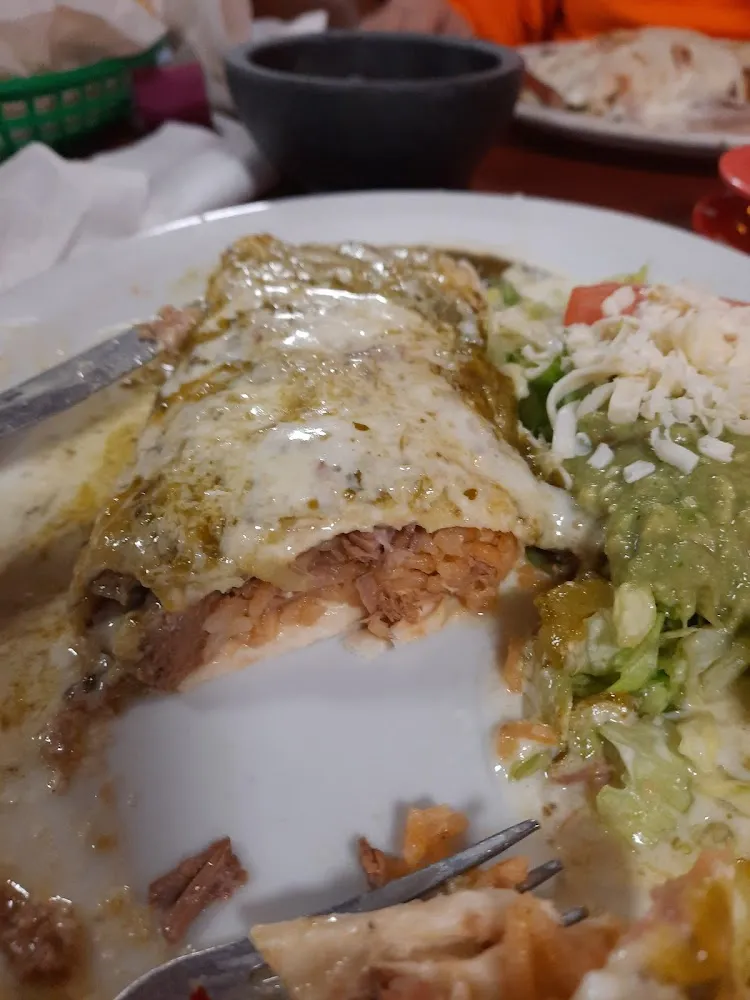 Panza Verde Jumbo Burrito
